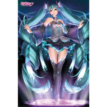 【初音未來】 HATSUNE MIKU（Projection） 英國進口海報