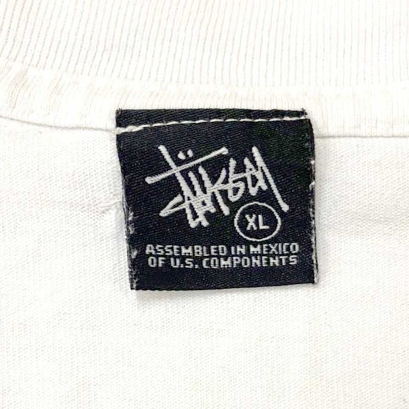 ステューシー Stussy 25周年記念 バックプリントTシャツ XL ホワイト