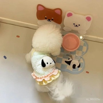 【限時特賣】寵物衣服  寵物搞怪衣服 []ins風比熊雪納瑞寵物狗狗貓咪春夏薄款帕恰背心透氣舒適新款