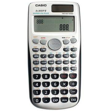 CASIO 卡西歐 FX-3650P II 工程型計算機/一台入(定1100) 工程型計算機 308含數 功能 全新有保固 有中文說明書【APP滿額下單4%點數(單一帳號最高1000點)】7/31止
