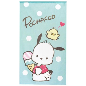 【震撼精品百貨】帕帢狗_Pochacco~日本SANRIO三麗鷗~門簾 冰淇淋(85X150CM)*92176