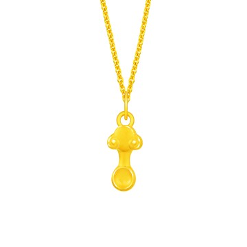 Just Gold 金福匙 黃金吊墜-不含鍊(網路限定)