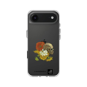 iPhone Air Clear Case（相機按鈕） 透明 - Van Gogh Museum - 骸骨與花卉