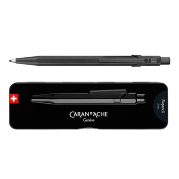 卡達CARAN D'ACHE 時尚黑BLACK CODE 工程筆