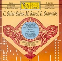 自動演奏鋼琴作品集－聖桑、拉威爾、葛拉納多斯 Instruments of the Past: The Reproducing Piano - C. Saint-Saëns, M. Ravel, E. Granados (CD)【fone】