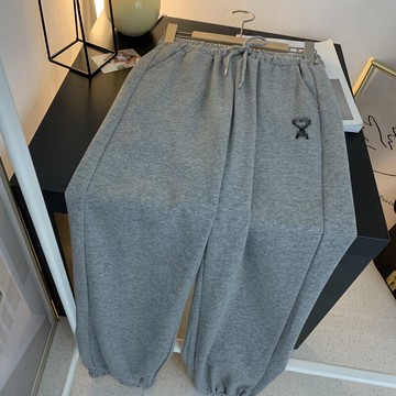 情侶裝運動褲女W-4夏季寬松束腳九分褲韓版高腰休閑哈倫褲衛褲子