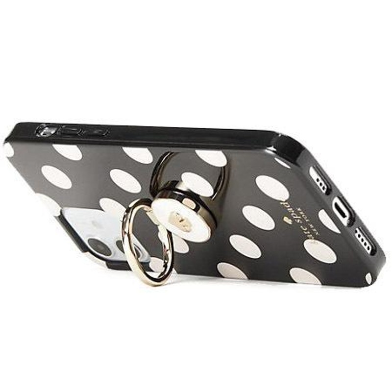 【ケイトスペード】リング＆ガーデン iPhone13Pro ケース リング付 Kate Spade ケイトスペード Magnetic Ring Stand works with