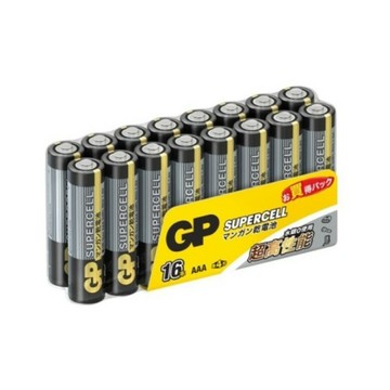 GP超霸碳鋅電池4號16入