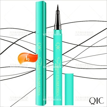 翡翠綠持久防水眼線液(棉頭)-1g(黑色)Q617[89496]