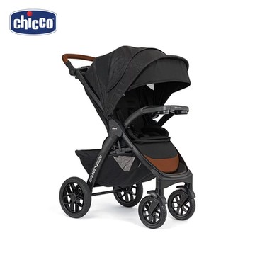 【Chicco】Bravo極致完美手推車領航版-飆風悍黑