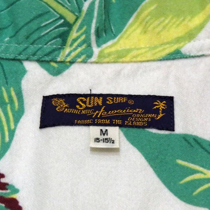 SALE サンサーフ Sun Surf 長袖冬用アロハシャツ BANANA コットン