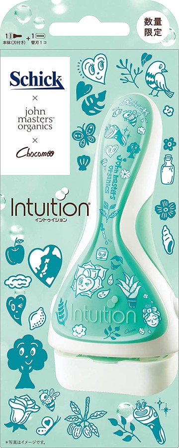 Chic SCHICK Inttion Sensitive skin holder (with blade+1 replacement blade)