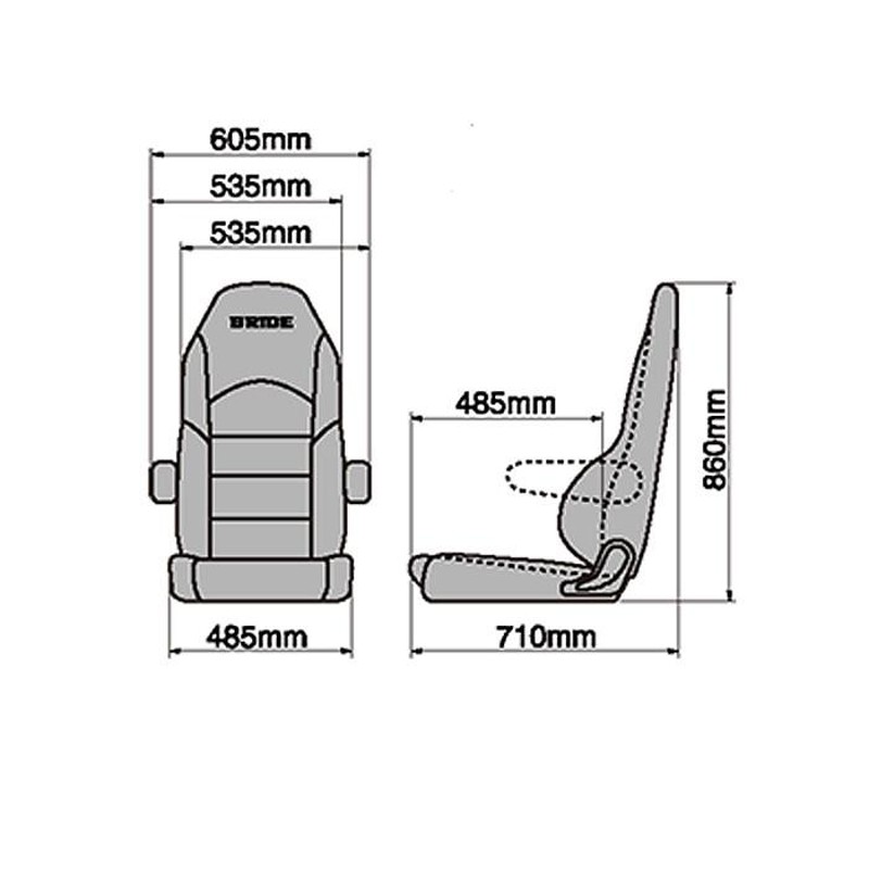 《マックス95さま専用》BRIDE DIGO3 LIGHT のみ