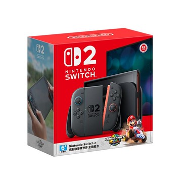 【預購2025年上市】任天堂 Switch 2代 瑪利歐賽車世界 主機組合《台灣公司貨