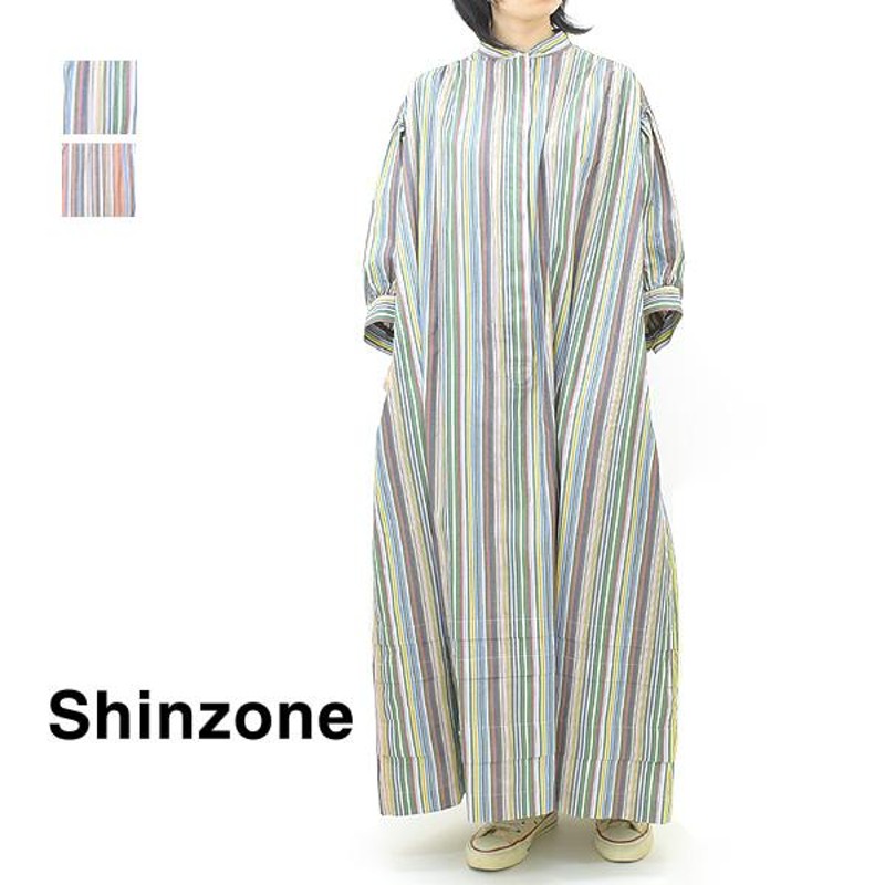 2023 MID-SUMMER】THE SHINZONE シンゾーン バンドカラーシャツ