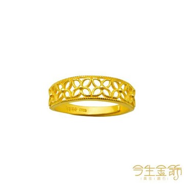 【今生金飾】錦繡戒  黃金戒指