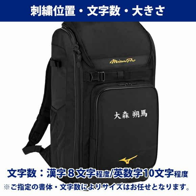 即日出荷 刺繍可 ミズノ MIZUNOミズノプロ オールインワンバック