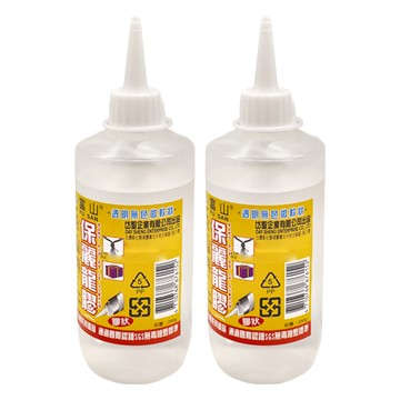 FU SAN 富山 保麗龍膠 透明無色膠狀  250ml  2瓶