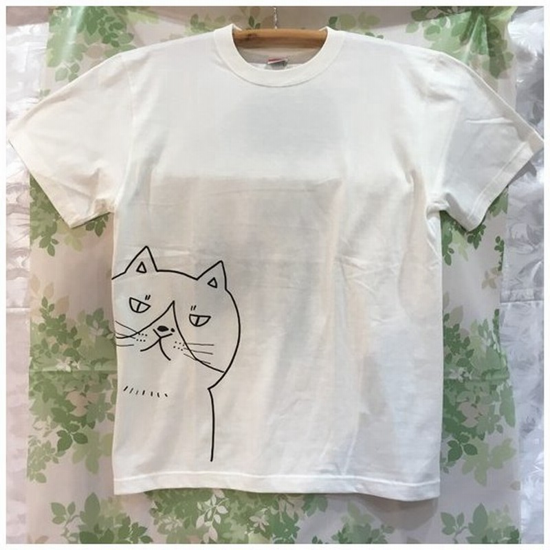 現品限り かなしきデブ猫ちゃん オリジナルｔシャツ パターンc バニラホワイト 男女兼用 猫ｔシャツおもしろ 猫柄 ご当地キャラ猫 通販 Lineポイント最大0 5 Get Lineショッピング