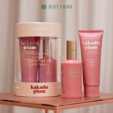 新禮物❣️快速出貨【JustHerb香草集】金伯利卡卡杜果香氛噴霧+護手霜禮盒(澳洲原裝進口)