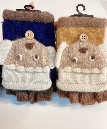 Chemistry_Girls - 日本 KRAC03 兩用 針織手套 (五款)