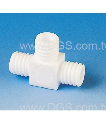 《BOHLENDER》T型螺 牙接管 PTFE GL-Tube Fitting, T-Pieces, PTFE