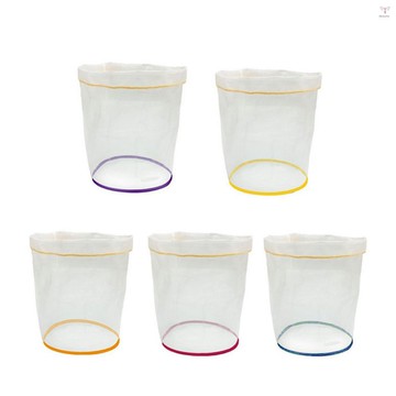 5 件裝 1 加侖過濾袋氣泡袋套件套裝微米抽繩提取袋