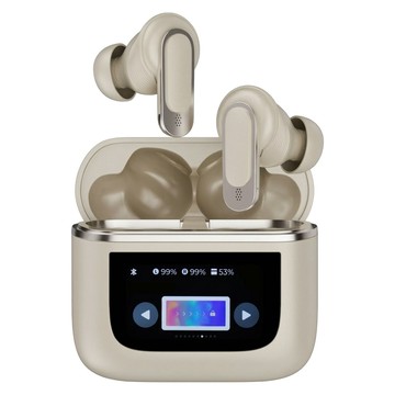 DTAudio 觸控屏雙降噪藍芽耳機  Y 香檳金  YX27