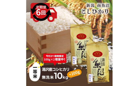 令和5年産 湯沢産コシヒカリ＜無洗米＞10kg（5kg×2袋）精米したてのお米をお届け 