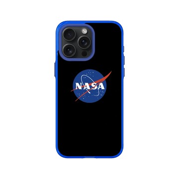 iPhone 15 Pro Max Clear 激光藍 - NASA - Meatball (Black)