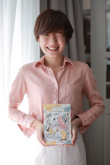 麻長袖襯衫 -粉紅