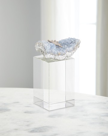 Ocean Floor Sculpture on Crystal Base I