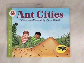 【書寶二手書T9／兒童文學_R84】Ant Cities_Dorros, Arthur