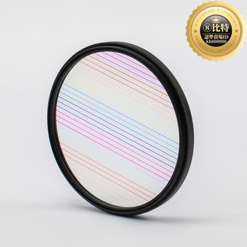 快速出貨 【現貨速發】攝影攝像彩虹藍色拉絲寬屏電影特效濾鏡