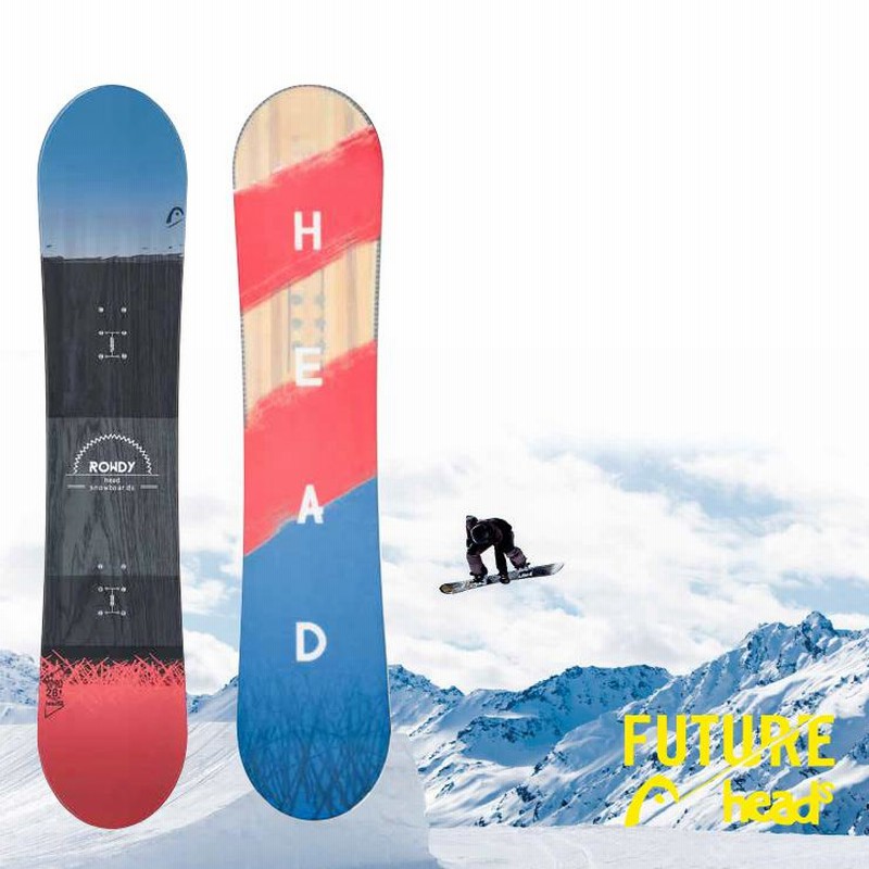 HEAD ヘッド ROWDY JR キッズ スノーボード 板 ロッカー ボード