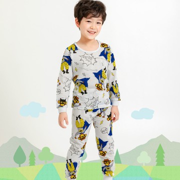 韓國 Mellisse - 韓製輕薄透氣9分袖家居服(無螢光棉)-猴子超人