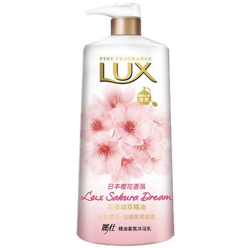麗仕LUX 精油香氛沐浴乳-日本櫻花香氛 1000ml【康鄰超市】