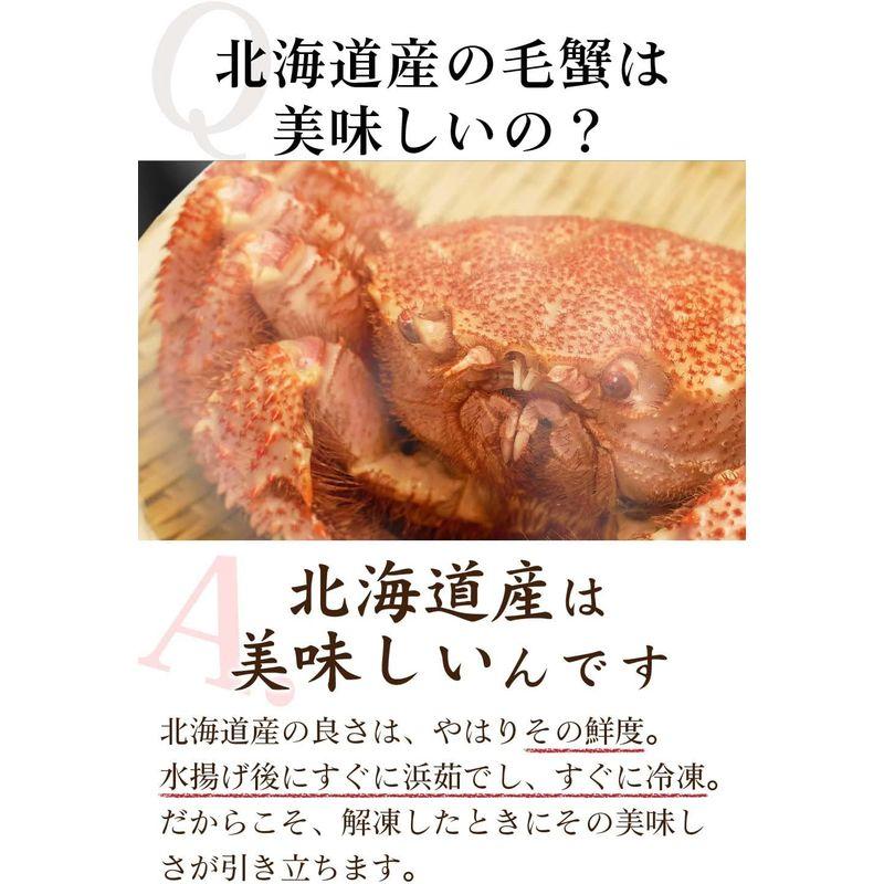 北海道産 毛がに 2尾セット 450g×2尾 お歳暮 御歳暮