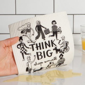 《danica》Ecologie瑞典環保抹布-大膽思考-- 洗碗布 廚房抹布 擦拭布 環保抹布