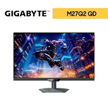 GIGABYTE 技嘉 M27Q2 QD 27型 量子點 電競螢幕 黑