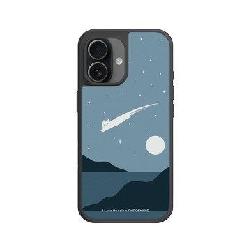 iPhone 17 SolidX 黑 - ilovedoodle (Lim Heng Swee) - Cat Landscape - Meteor 貓咪流星