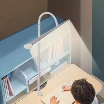 全光譜學習學生專用書桌閱讀燈led床頭夾子護眼讀書燈超亮工作燈