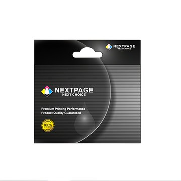 NEXTPAGE 台灣榮工 副廠標籤帶 EPSON標籤機適用 LC-3BKP  黑底金字  9mm