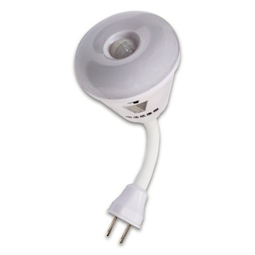 3W 雙模式彎管LED感應燈-暖黃光