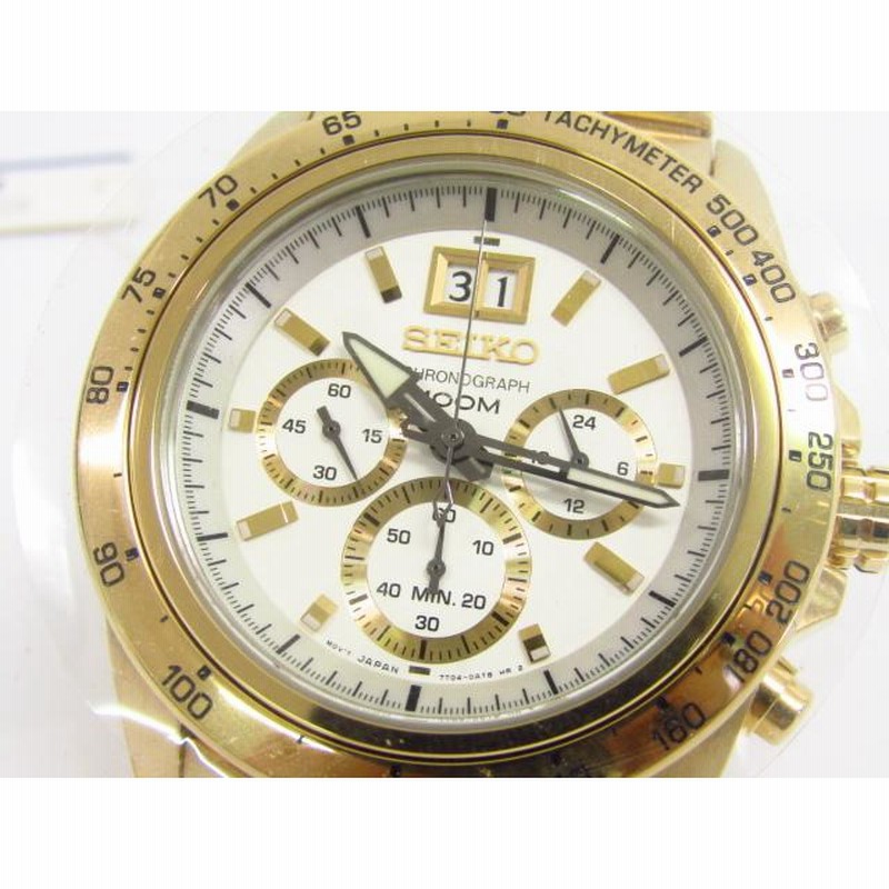 未使用 SEIKO セイコー LORD SPC244P1 クロノグラフ クォーツ