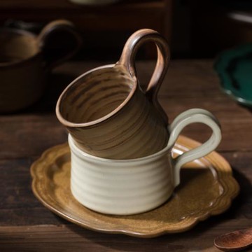 陶瓷杯水杯杯子咖啡杯陶瓷馬克杯茶杯女生高顏值家用辦公室設計感