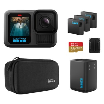 GoPro 運動攝影機 擴充電源套裝組  黑色  HERO 13