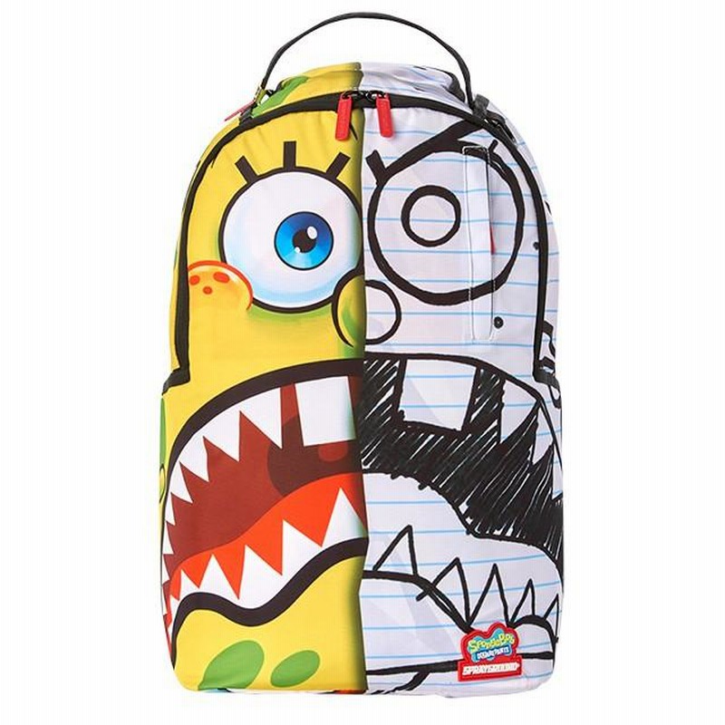 SPRAYGROUND Spray ground スプレーグラウンド x SPONGE BOB バック