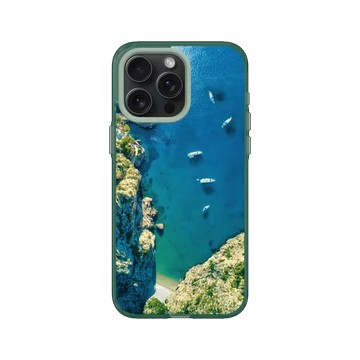 iPhone 15 Pro Max JellyTint 憂墨綠 - Look! 多看我一眼 - 大自然的傑作（蔚藍海岸）