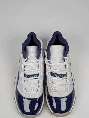 微瑕疵-左右腳中底鞋底微泛黃鞋面色差 378038-123 4.5Y AIR JORDAN 11 “WIN LIKE ’82” GS  女款